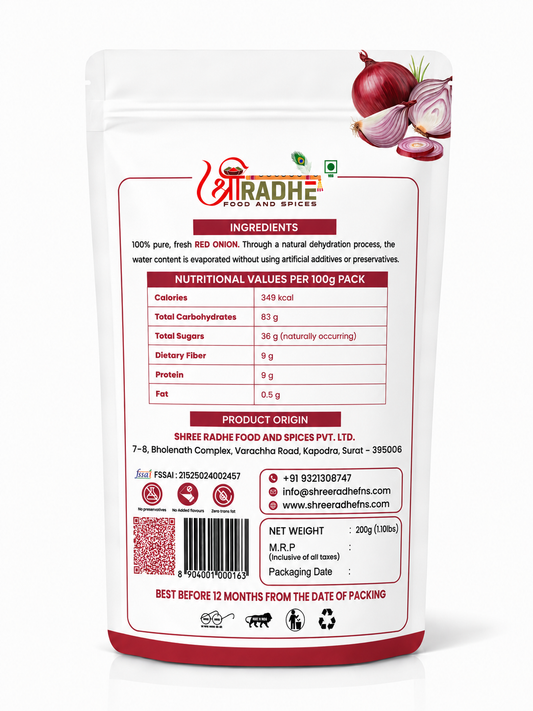 Premium Sun-Dried Red Onion Powder