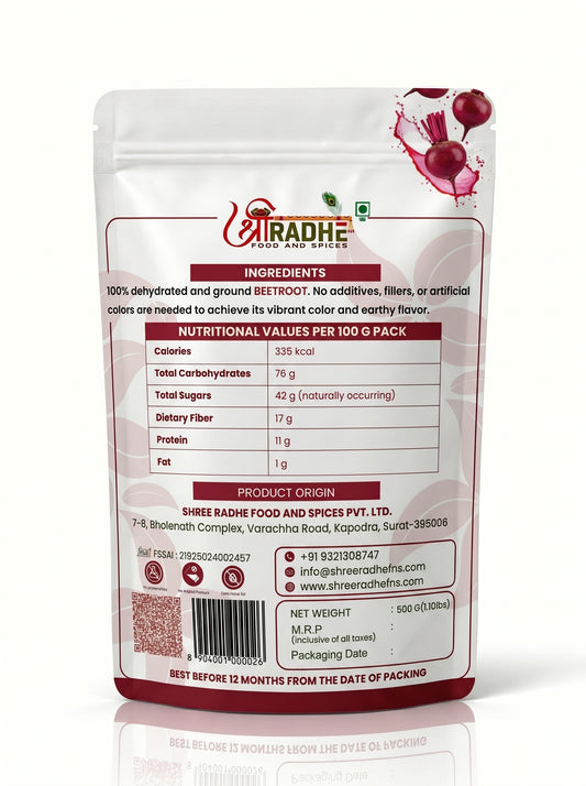 Natural Premium Sun-Dried Beetroot