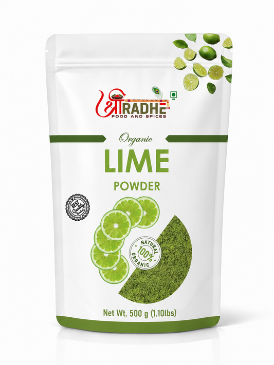 Natural & Authentic Sun-Dried Lime Powder