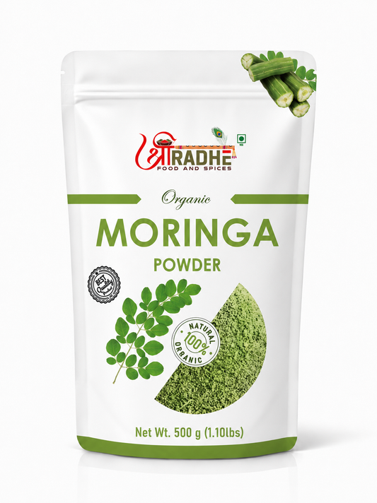 Authentic Sun-Dried Moringa Leaf Powder