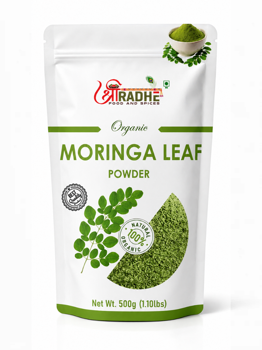 Authentic Sun-Dried Moringa Leaf Powder