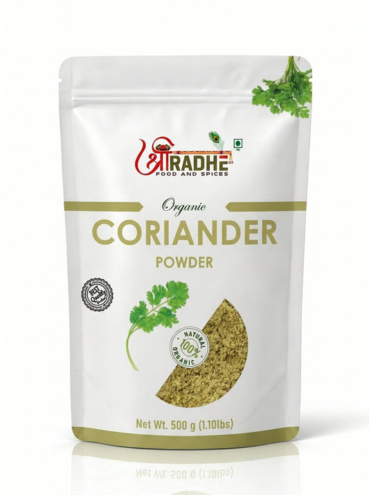100% Natural & Dehydrated Coriander Powder
