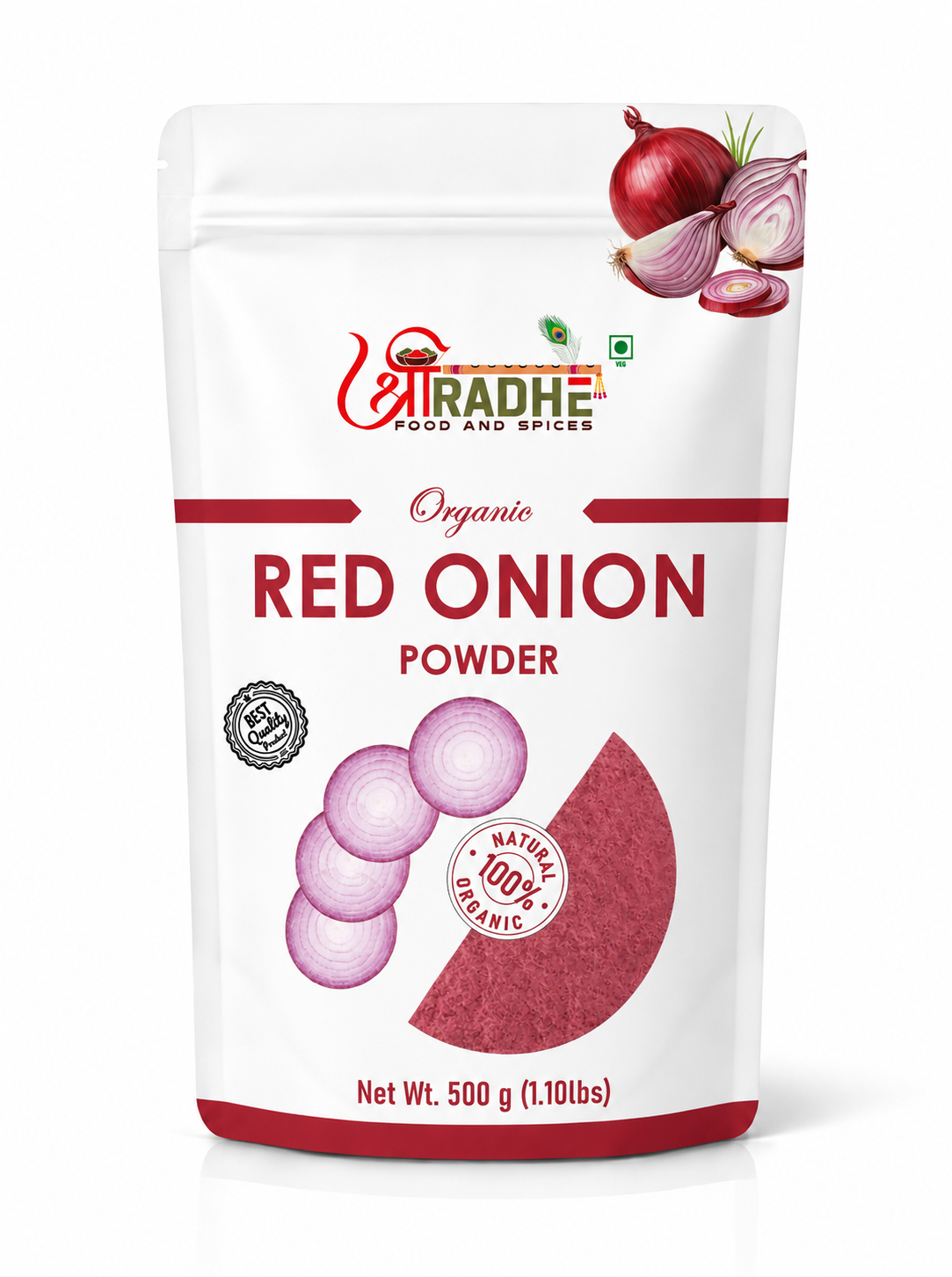 Premium Sun-Dried Red Onion Powder