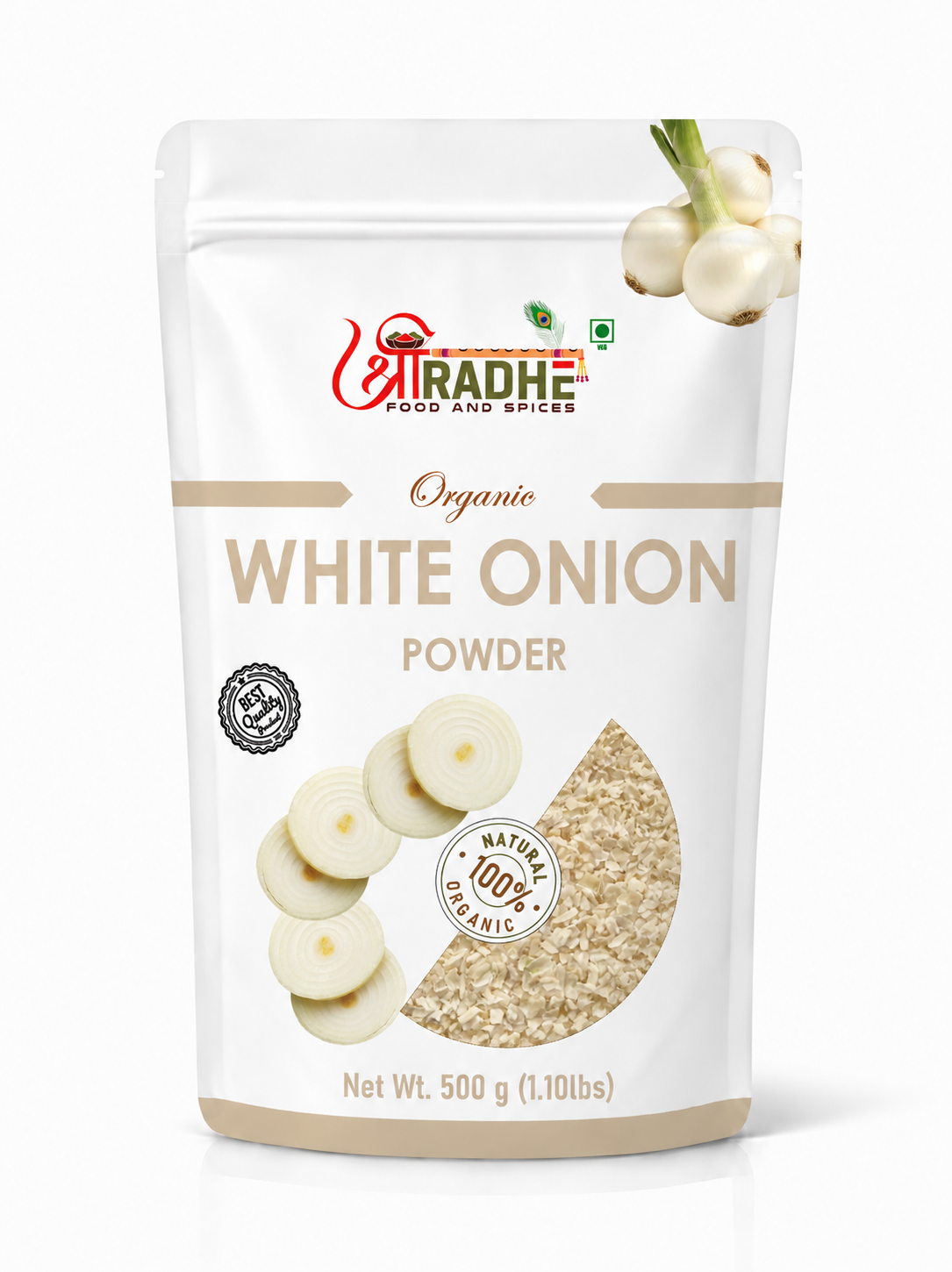 Seasoning Sun-Dried White Onion Powder